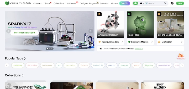 Creality Cloud Screenshot